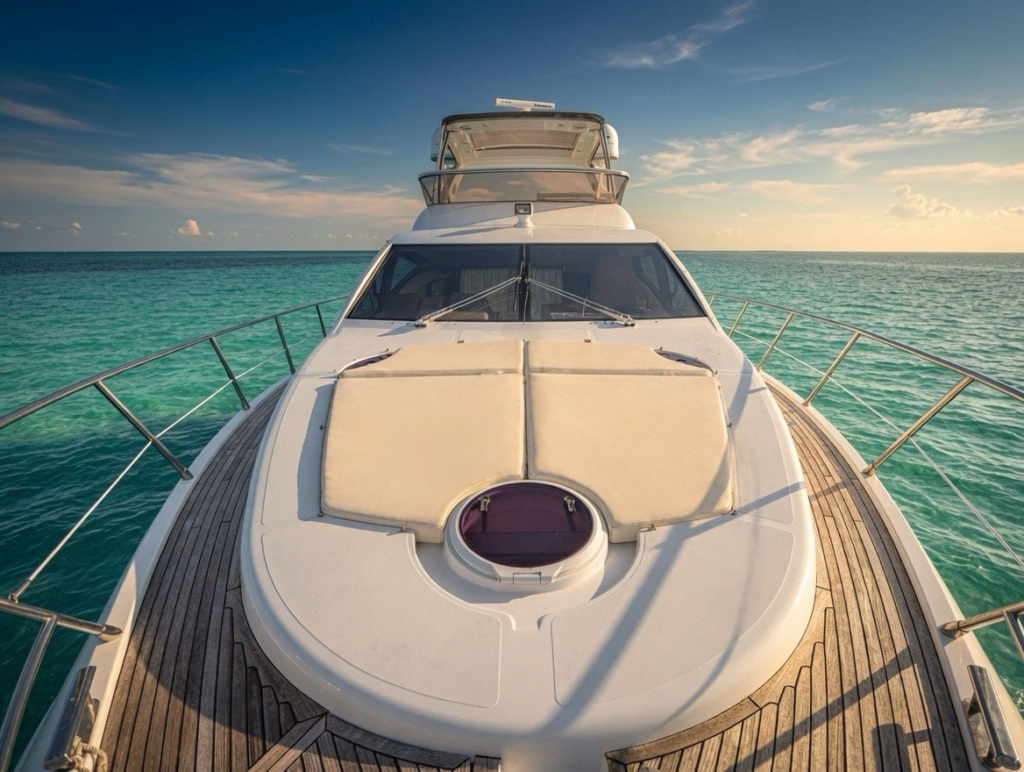 54ft Azimut Flybridge yacht charter Miami Beach