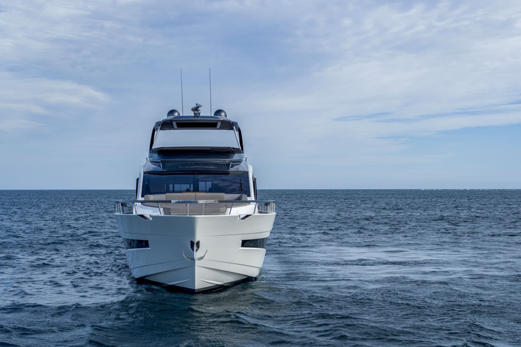 85ft Astondoa yacht charter Coconut Grove – bow view